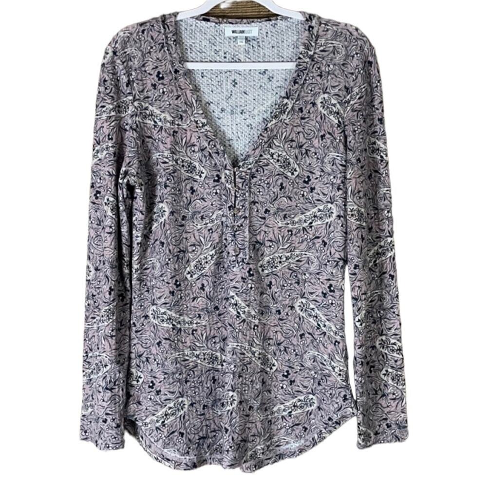 William Rast Woodland North Henley Thermal Top Long Sleeve SZ XXL 2X